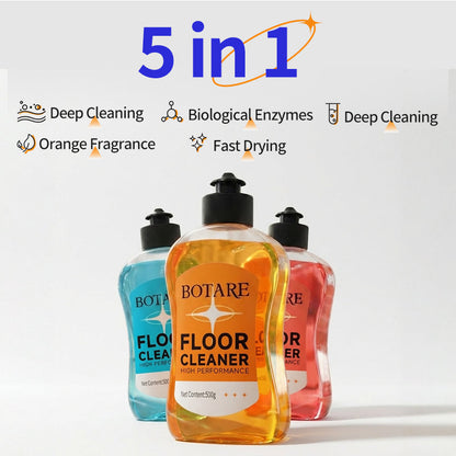 BOTARE Enzyme-Powered Floor Cleaner – Fast Drying, Streak-Free Shine, Safe for All Floors