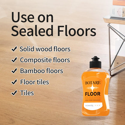 BOTARE Enzyme-Powered Floor Cleaner – Fast Drying, Streak-Free Shine, Safe for All Floors