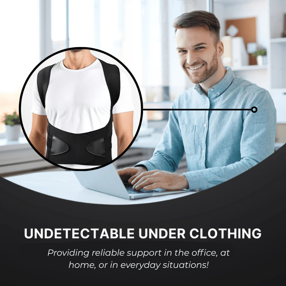 BackHero™ Posture Corrector – Instant Relief & Upright Support