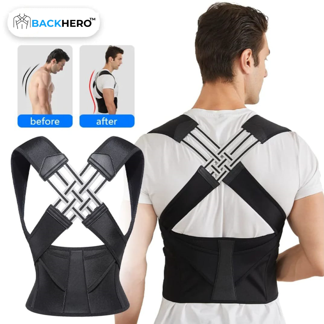 BackHero™ Posture Corrector – Instant Relief & Upright Support