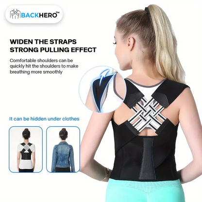 BackHero™ Posture Corrector – Instant Relief & Upright Support