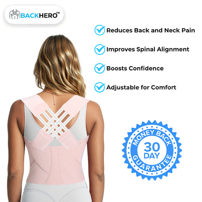 BackHero™ Posture Corrector – Instant Relief & Upright Support